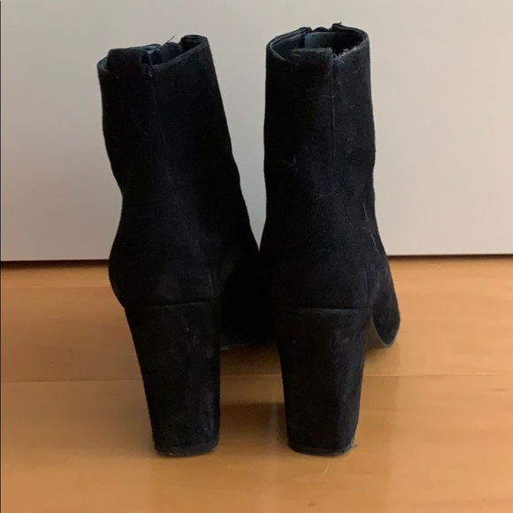 Black Kendall & Kylie Suede Booties - Picture 3 of 7